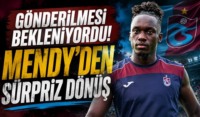 Mendy döndü, 6 numara hesabı yeniden yapılıyor