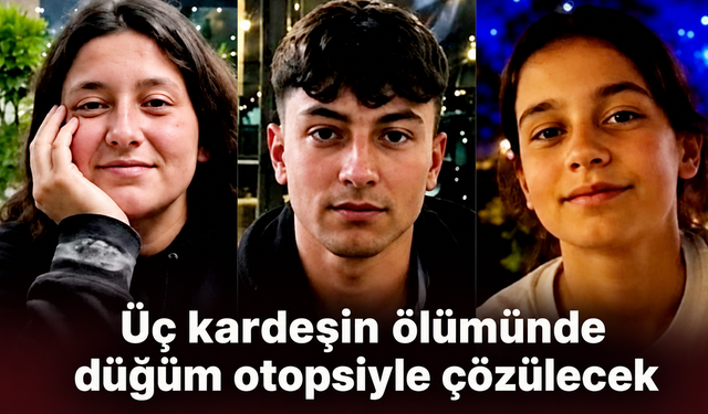 Üç kardeşin sır ölümünde korkunç iddia