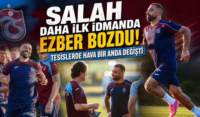 Tesislerde yeni dönem başladı! Salah ilk idmanında göz doldurdu