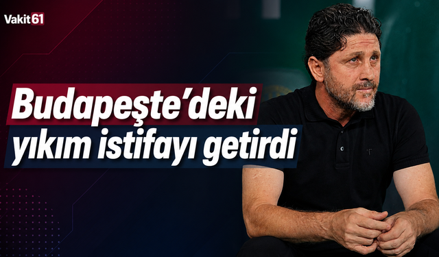Tekke’den maç sonu istifa açıklaması