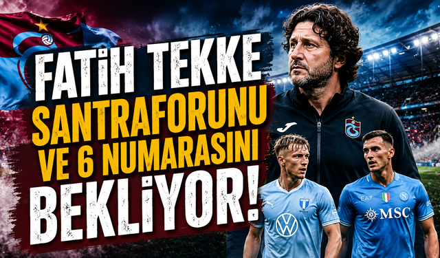 Trabzonspor’da Botheim öne çıktı, Lucca sürprizi geldi