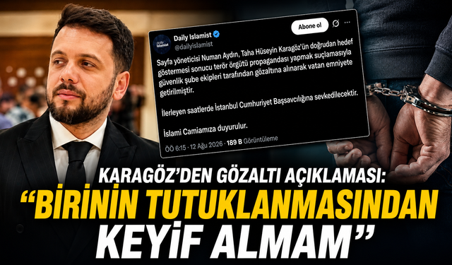 Daily Islamist yöneticisi gözaltında!