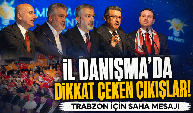 Trabzon’da AK Parti’den yeni dönem mesajı!