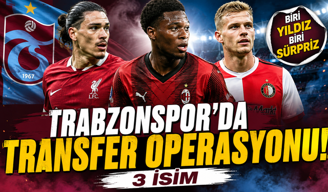 Trabzonspor’da transfer trafiği hızlandı!