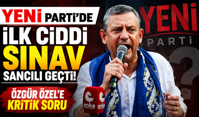YENİ Parti’de “Çerçeve Yasa” çatlağı!