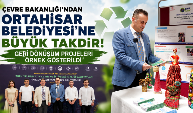 Ortahisar'ın geri dönüşüm projeleri Türkiye'ye örnek oldu