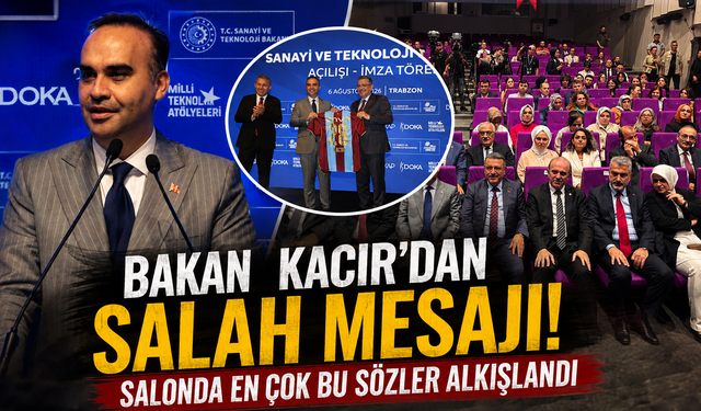 Bakan Kacır'dan Salah çıkışı! "Trabzon'a ve Türk futboluna hayırlı olsun"