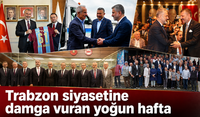Bir haftada iki bakan,iki şehir,onlarca program!
