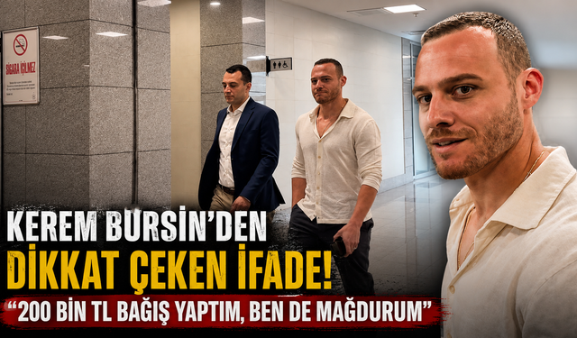 Kerem Bürsin'den dikkat çeken ifade! "Ben de mağdurum"