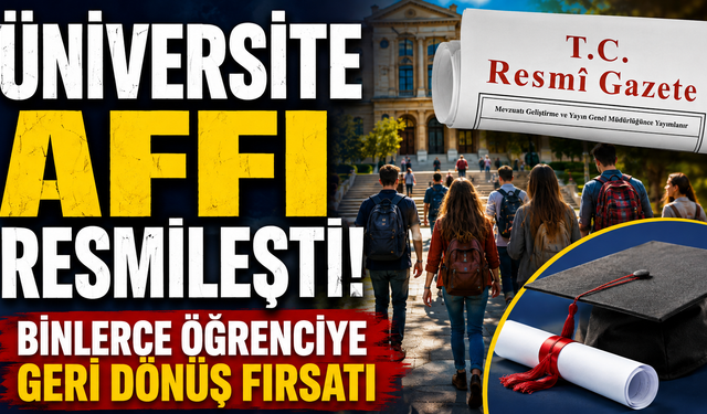Hem af hem sert yaptırım! Üniversitelerde yeni dönem başladı