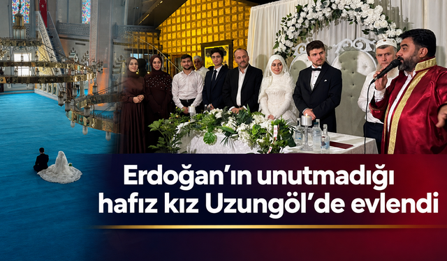 Cumhurbaşkanı Erdoğan’dan hafız çifte tebrik
