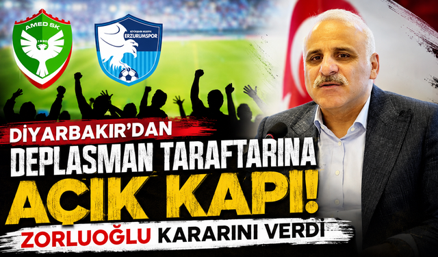 Diyarbakır’da tribün kararı belli oldu!