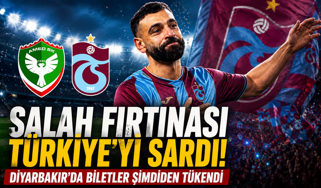 Salah etkisi Türkiye'yi sardı! Diyarbakır'da tribünler şimdiden hazır