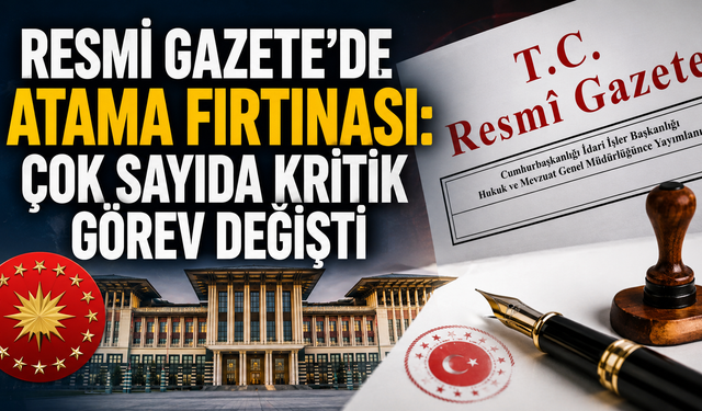 Cumhurbaşkanı Erdoğan’dan kritik atamalar