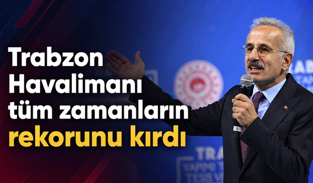 Trabzon semalarında tarihi gün:150 uçuş