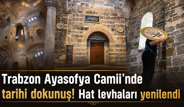 Ayasofya Camii yeni görünümüne kavuştu!