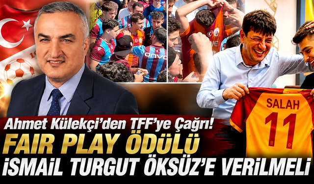 Futbolda kardeşlik kazandı! İsmail Turgut Öksüz'e 'Fair Play Ödülü' çağrısı