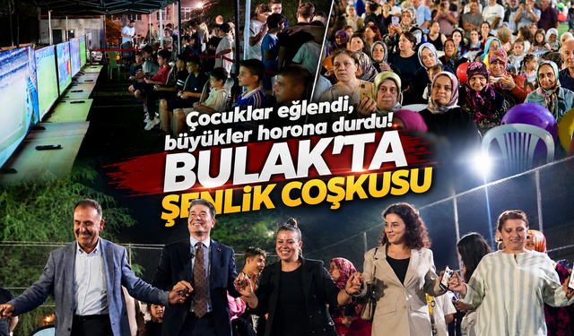 6 mahalle aynı şenlikte buluştu!
