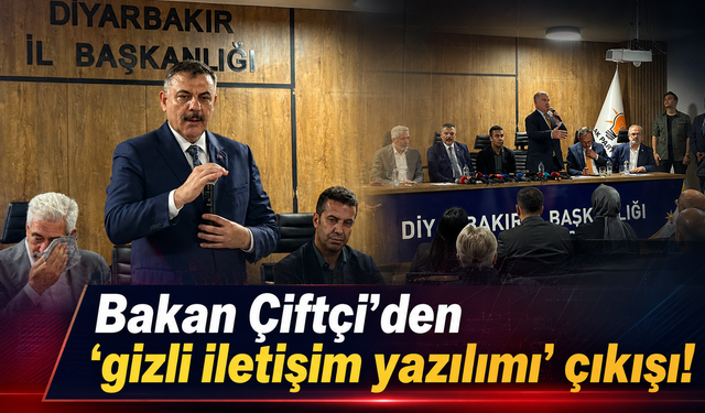 Bakan Çiftçi’den suç örgütlerine gözdağı
