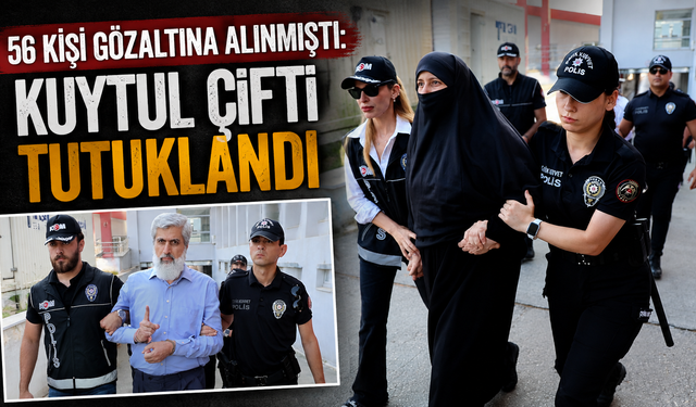 Kuytul çifti cezaevinde: Diğer şüpheliler için süreç sürüyor