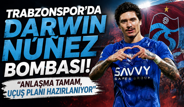 Sıcağı sıcağına duyurdu! “Darwin Núñez Trabzonspor’la her konuda anlaştı”