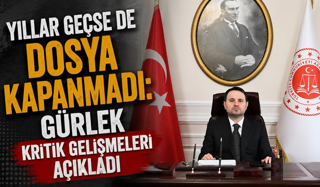 Akın Gürlek’ten faili meçhul mesajı