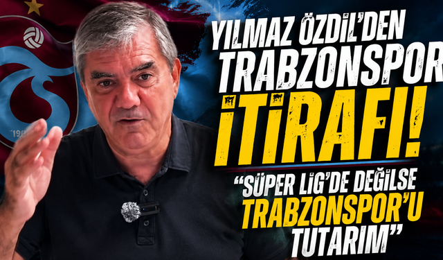 Yılmaz Özdil yıllar sonra o anıyı anlattı! "Trabzonspor'u ayakta alkışladık"