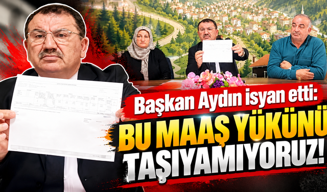 Şavşat'ta maaş krizi! Başkan Aydın isyan etti