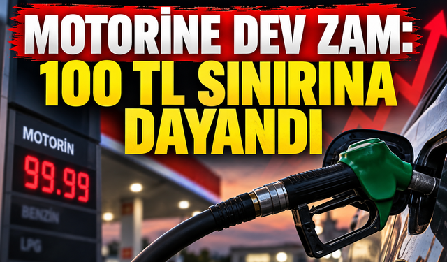 Motorine zam şoku:Bazı noktalarda 99 TL’yi gördü