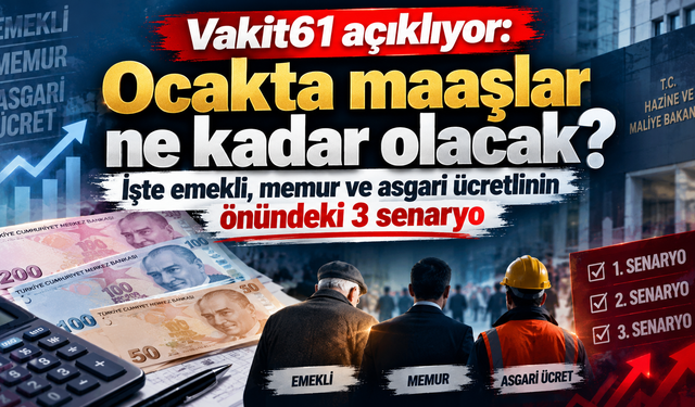 Ocakta maaşlar yeniden değişiyor
