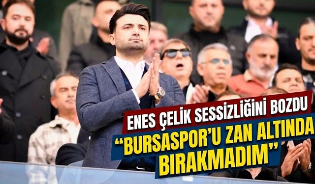 Enes Çelik'ten PFDK sevki sonrası ilk açıklama geldi