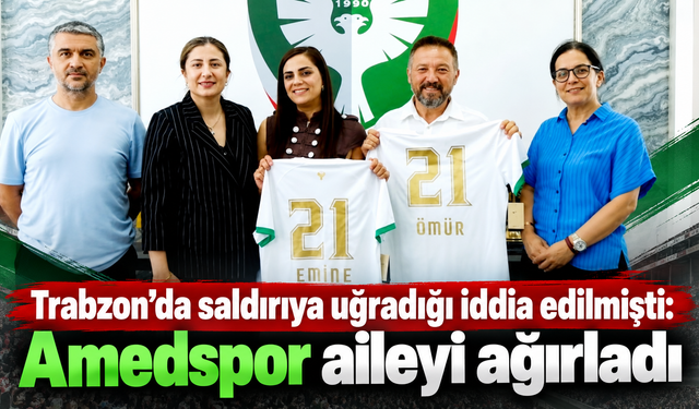 Trabzon’da gündem olmuştu: Amedspor yönetimi aileyle buluştu