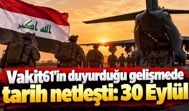 30 Eylül’de Irak’ta bir dönem sona eriyor