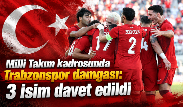 Aral Şimşir, Samet Akaydin ve Melih Kabasakal Milli Takım’da