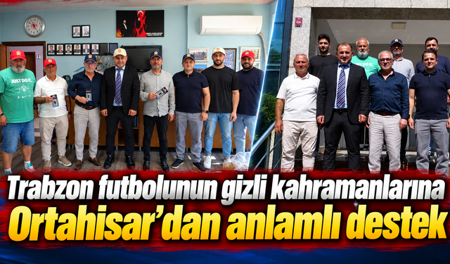 Ortahisar’dan antrenörlere “İyi ki varsınız” desteği