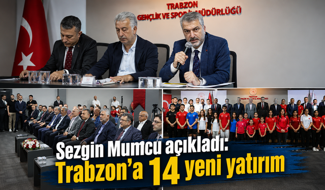 Mumcu’dan gençlere mesaj: Modern spor alanları geliyor