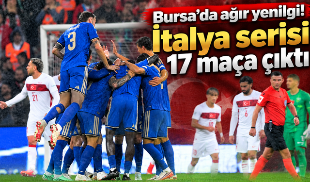 Ay-yıldızlıların İtalya hasreti 17 maça çıktı