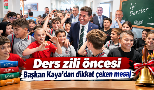 Başkan Kaya’dan öğrencilere özel mesaj