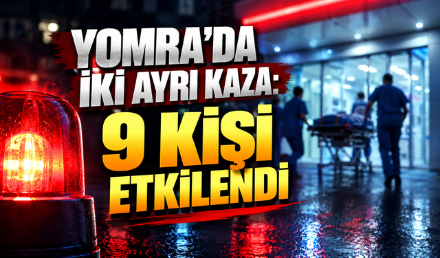Yomra’da peş peşe iki kaza: 1 ölü, 8 yaralı