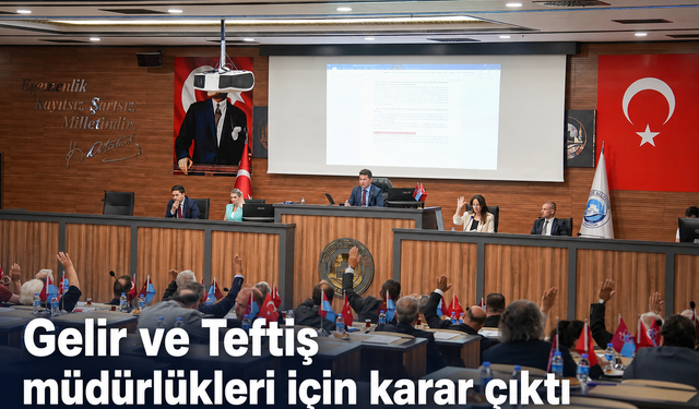 İki yeni müdürlüğün kurulması oy birliğiyle kabul edildi