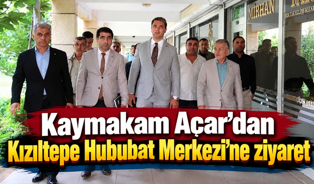 Kaymakam Murat Acar'dan zahireci esnafına ziyaret!