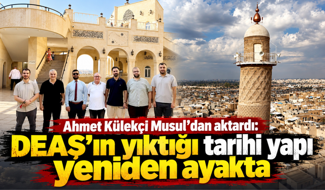 Musul’un “Kambur” minaresi dünyaya meydan okuyor!