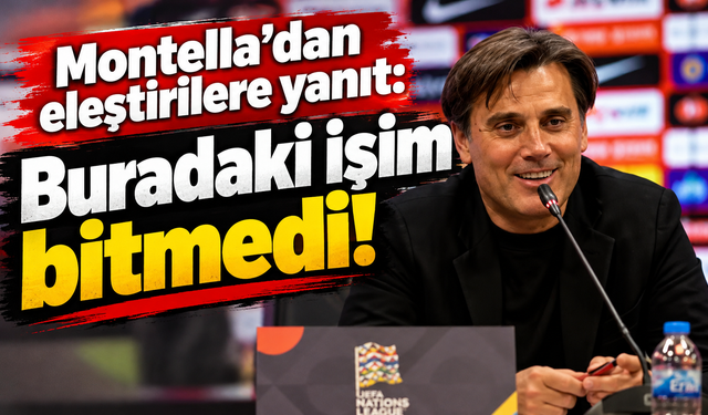 Montella: Milli takımdan vazgeçmedim!