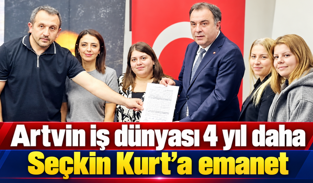 Seçkin Kurt yeniden ARTSO Başkanı seçildi