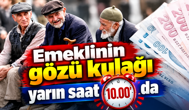 Emekli maaşlarında belirleyici gün geldi