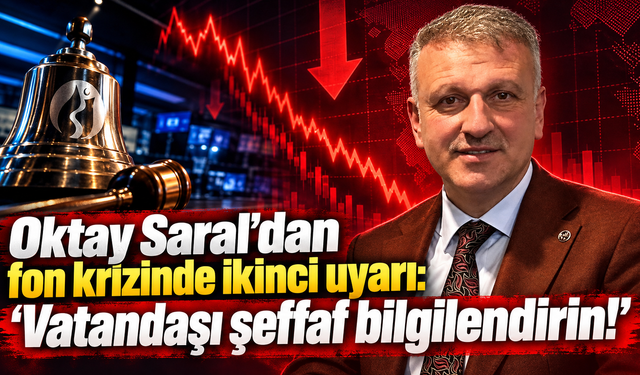 Saral’dan fon krizinde Hazine’ye mesaj