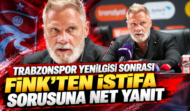 Fink: “Trabzonspor haklı bir galibiyet aldı”