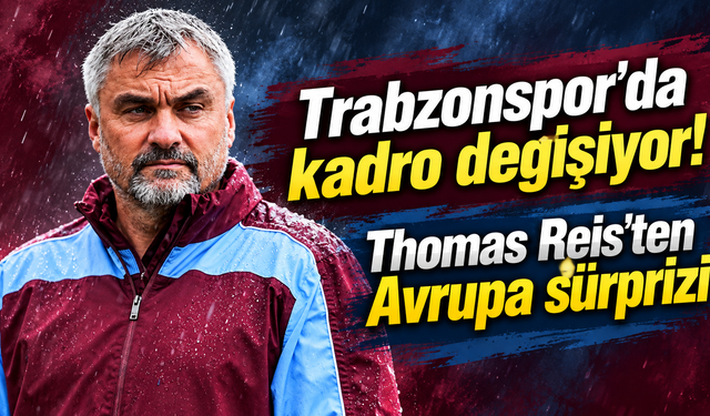 Trabzonspor'da KuPS maçı öncesi sürpriz karar!