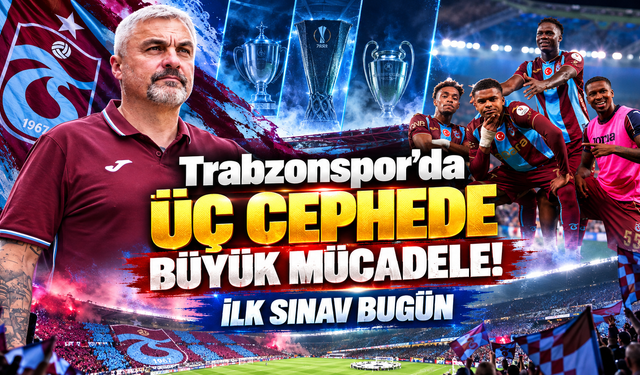 Trabzonspor için kritik viraj! Samsun, KuPS ve Beşiktaş