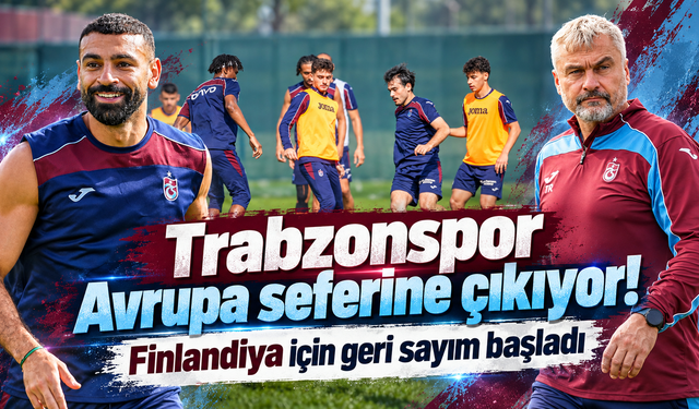 Trabzonspor Avrupa'ya kilitlendi! KuPS için geri sayım